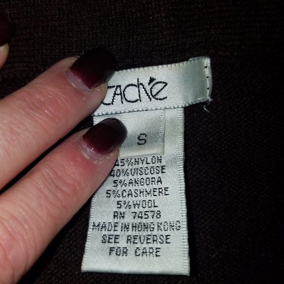 CACHE Embroidered Tie Cardigan - Picture 3 of 4